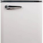 Frigidaire, 2 Door Apartment Size RETRO Refrigerator with Top Freezer, Chrome Handles, 7.5 cu ft