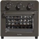 Our Place Wonder Oven | 6-in-1 Stainless Steel Air Fryer Toaster Oven Combo with Basket, Rack, Pan & Tray | Compact 13 QT Countertop Capacity - Toast, Roast, Bake, Reheat, Broil & Steam | Char