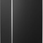 EUHOMY 3.2 Cu.Ft Mini Fridge with Freezer, Single Door Compact Refrigerator, Adjustable Thermostat, Mini Refrigerator Energy Saving, Mini fridge for Bedroom, Dorm, Office, Black