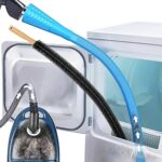 Sealegend 2 Pieces Dryer Vent Cleaner Kit, Dryer Lint Vacuum Attachment with Dryer Lint Remover Brush for Power Washer and Dryer Vent Vacuum Hose Cleaner Replacement Parts