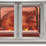 Hamilton Beach 6-in-1 XL Digital Air Fryer Toaster Oven Combo, With Easy-Access French Doors, Bake, Broil, Toast, Pizza & Reheat Functions, 0.9 cu. ft. Capacity, Stainless Steel (31191)